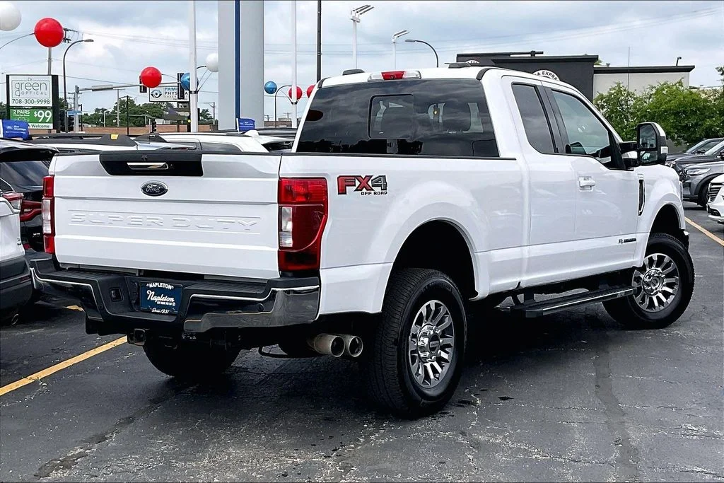 Used 2021 White Ford Lariat image 12