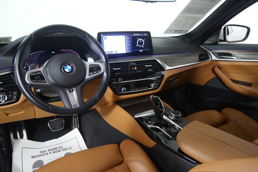 Certified Used 2023 Alpine White BMW 530i image 17