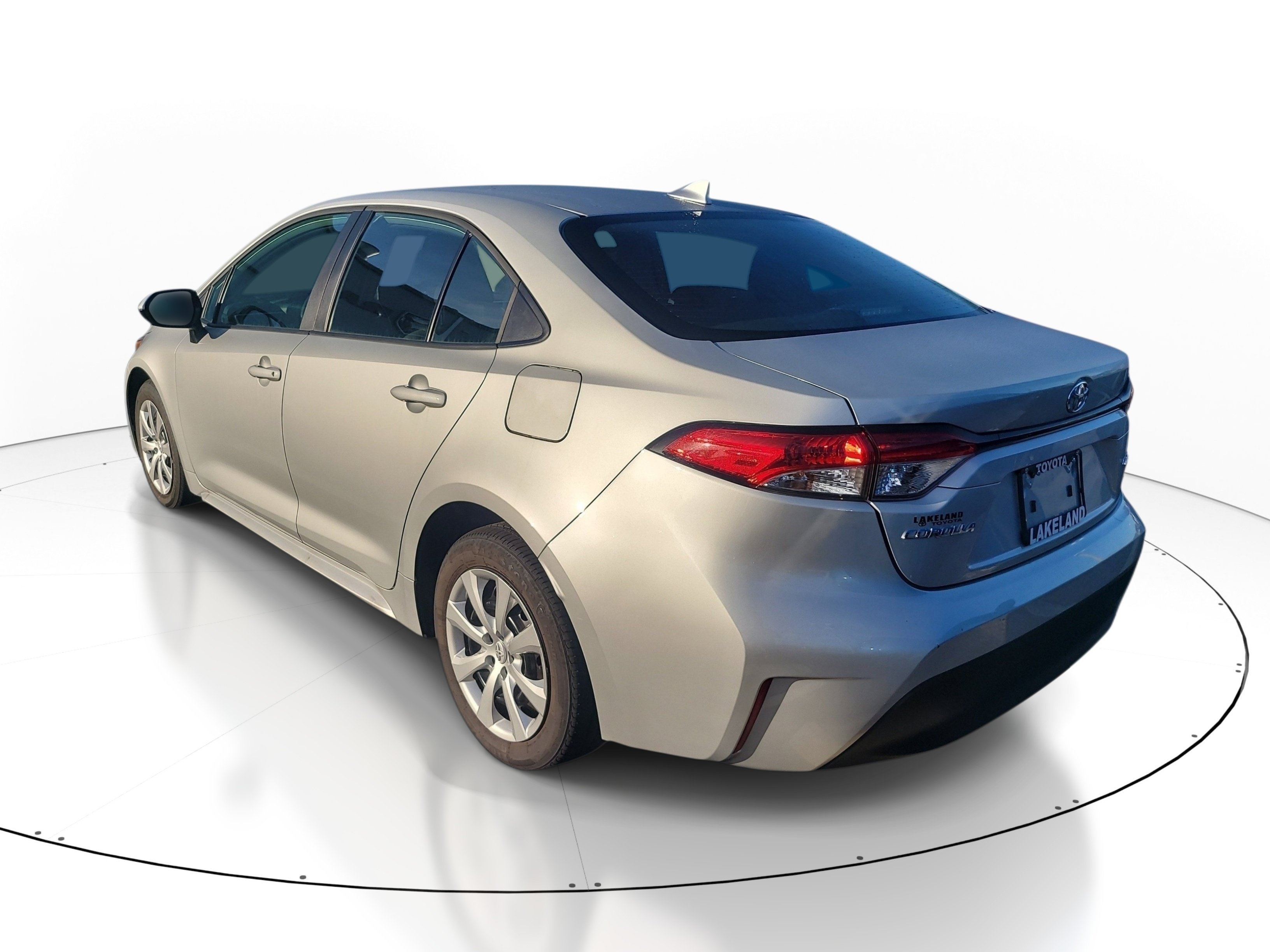 Used 2025 Classic Silver Metallic Toyota LE image 6