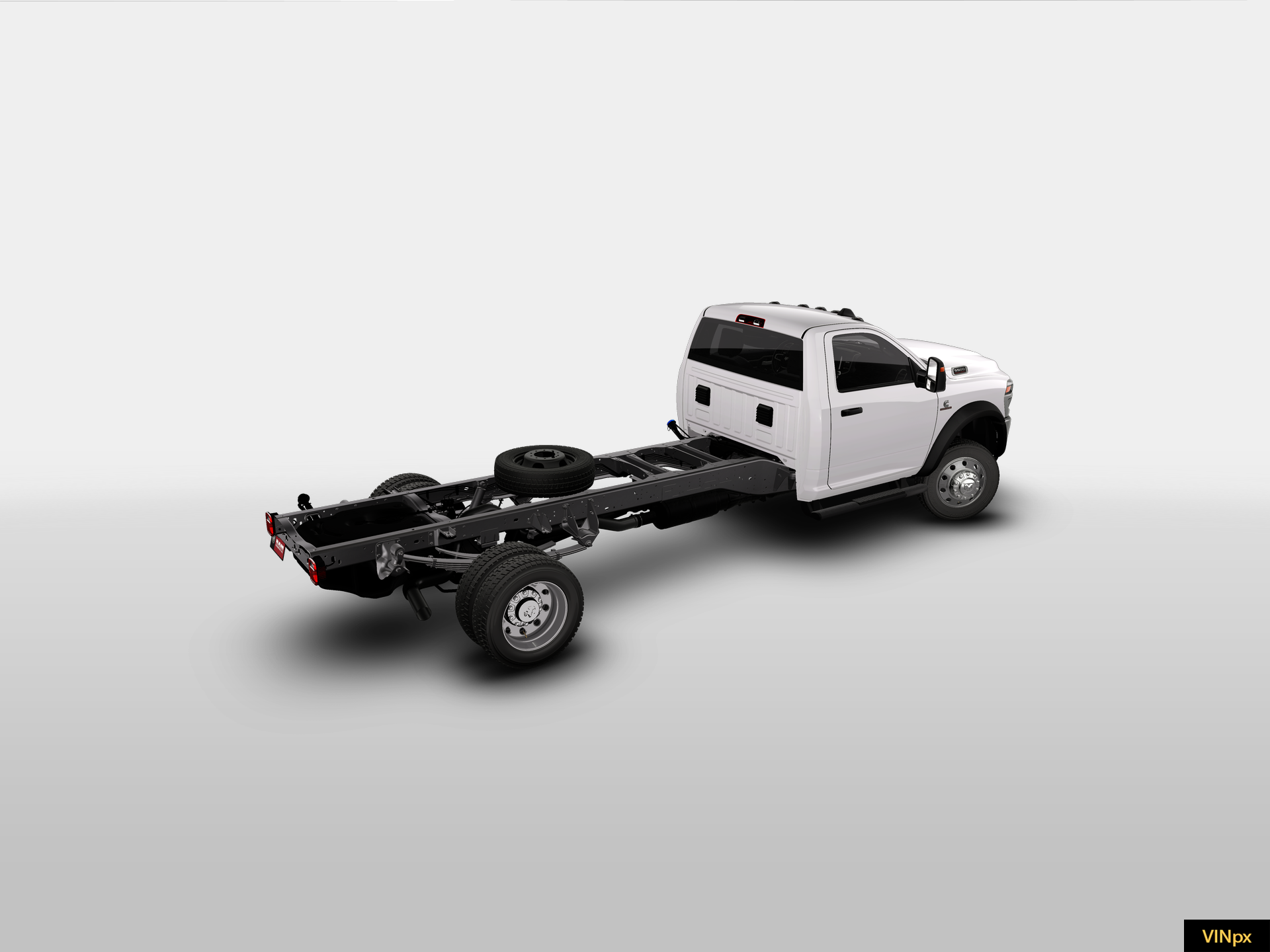 New 2026 Bright White Clear-Coat Exterior Paint RAM TRADESMAN image 8