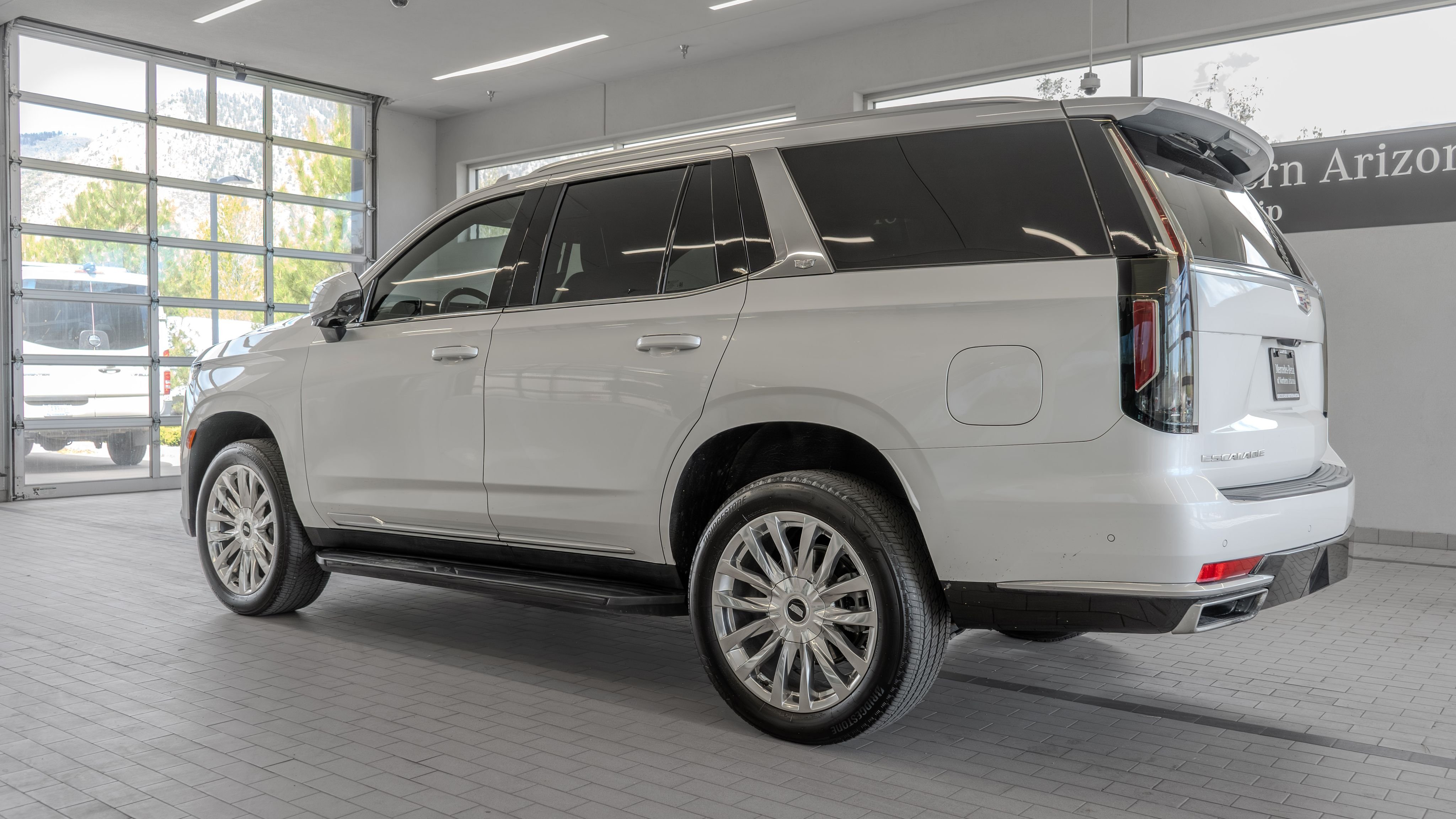 Used 2023 Crystal White Tricoat Cadillac Premium Luxury image 13
