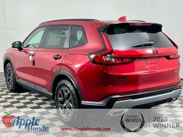 New 2026 Radiant Red Metallic Honda AWD TrailSport Hybrid image 4