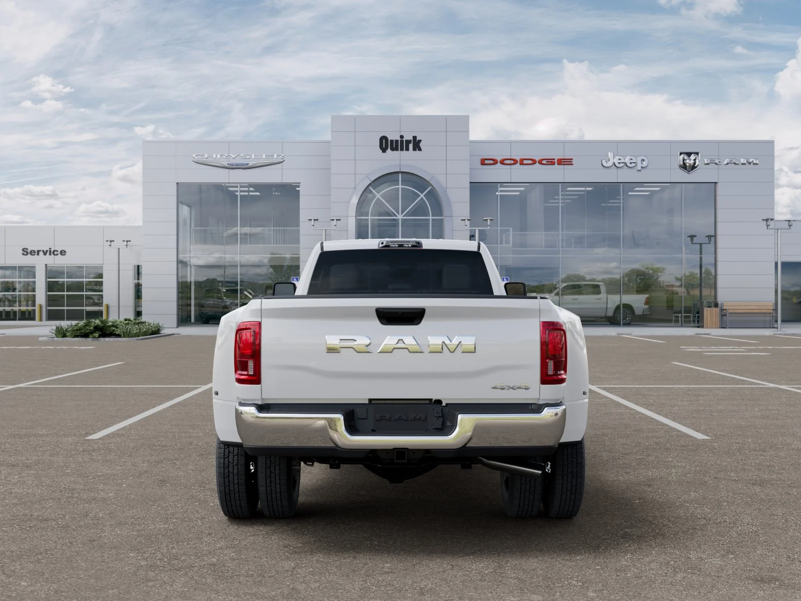 New 2026 Bright White Clear-Coat Exterior Paint RAM Tradesman image 33