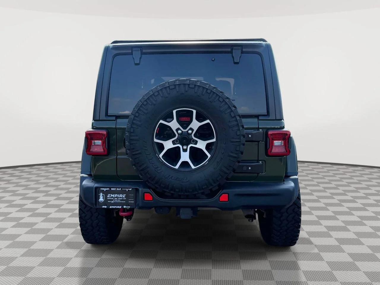 Used 2021 Sarge Green Clearcoat Jeep Rubicon 4x4 image 9