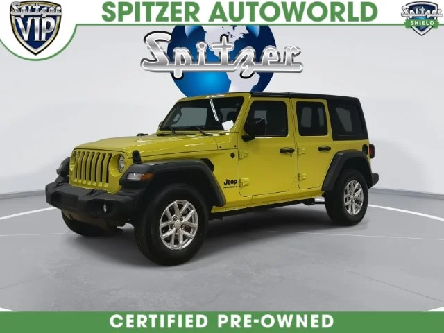 Used 2023 Yellow Jeep Sport S image 9