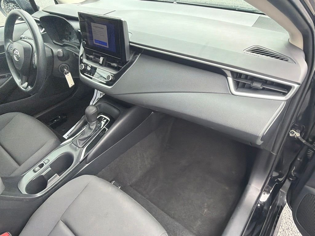 Used 2023 Midnight Black Metallic Toyota LE image 34