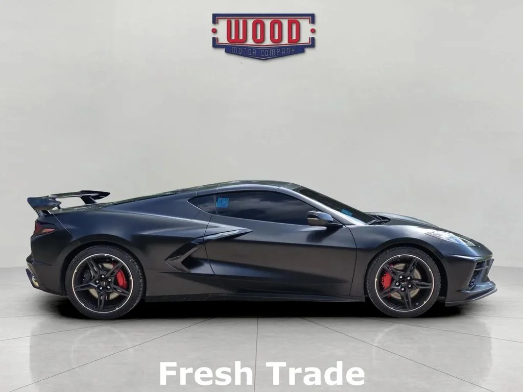 Used 2023 Arctic White Chevrolet Stingray image 2