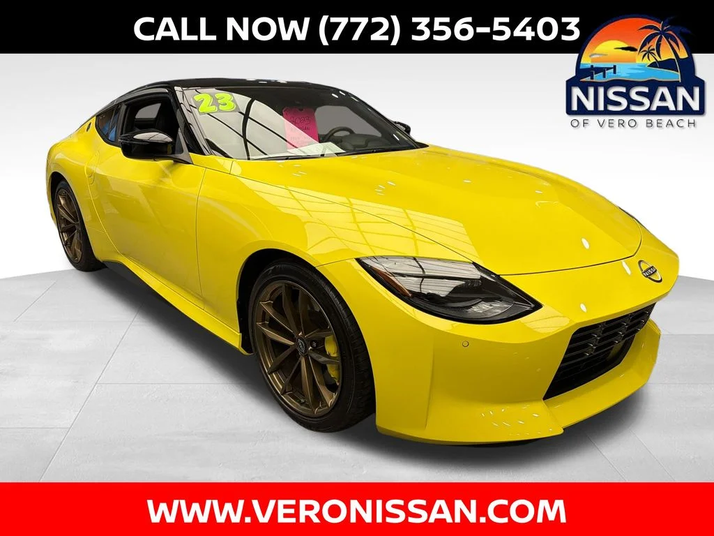 Certified Used 2023 Yellow Nissan Proto Spec image 1