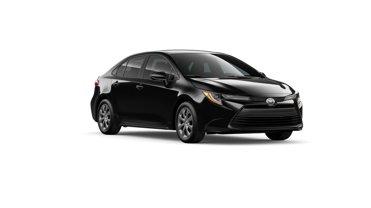 New 2026 Midnight Black Metallic Toyota LE image 15