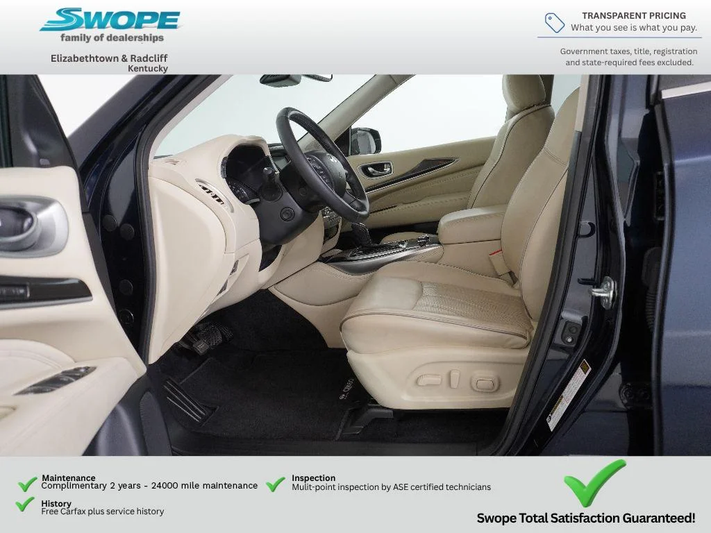 Used 2020 Hermosa Blue INFINITI LUXE image 12