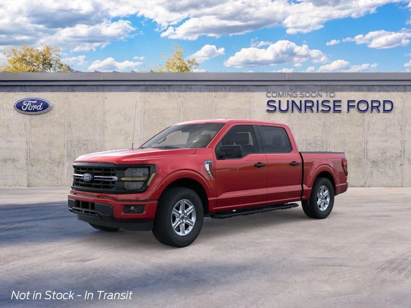 New 2026 Ruby Red Metallic Tinted Clearcoat Ford XLT image 1