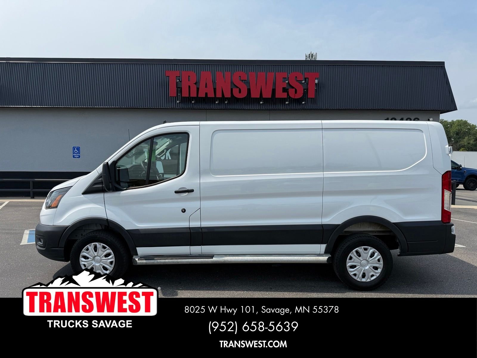 Used 2025 Ford Transit Van Base with VIN 1FTBR1Y80SKA78400 for sale in Minneapolis, Minnesota