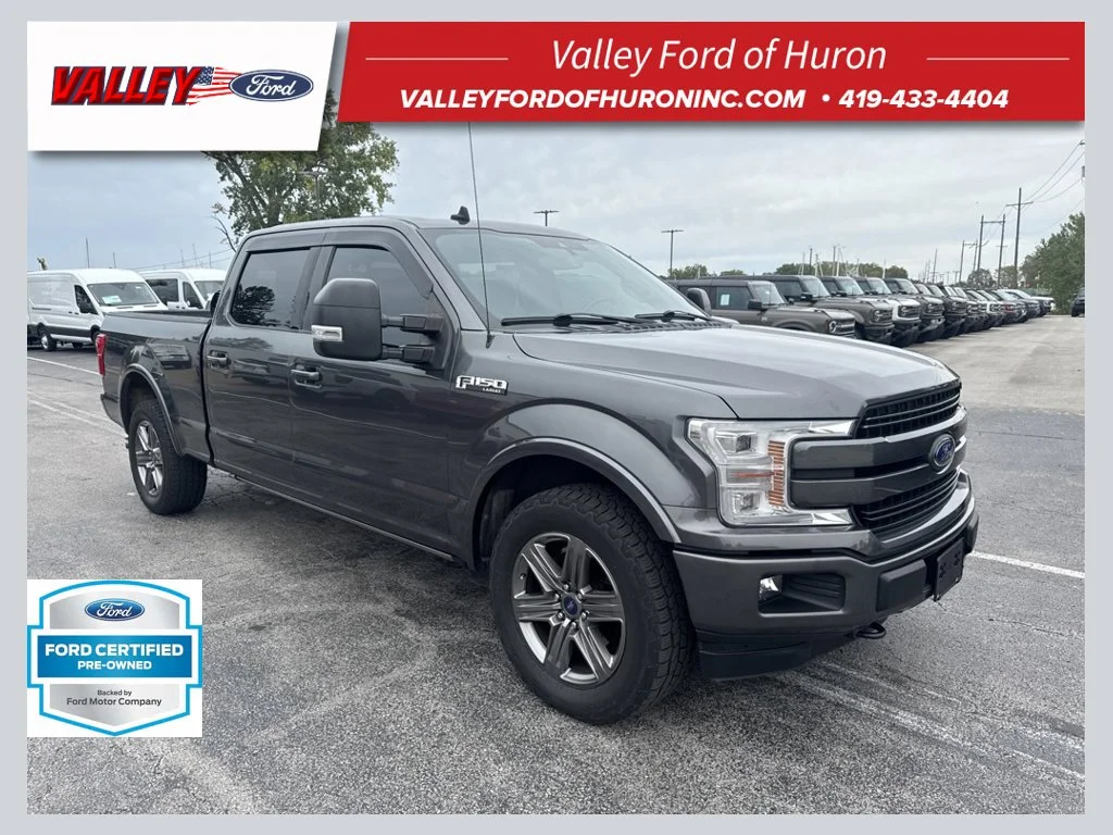 Certified Used 2020 Magnetic Metallic Ford Lariat image 1