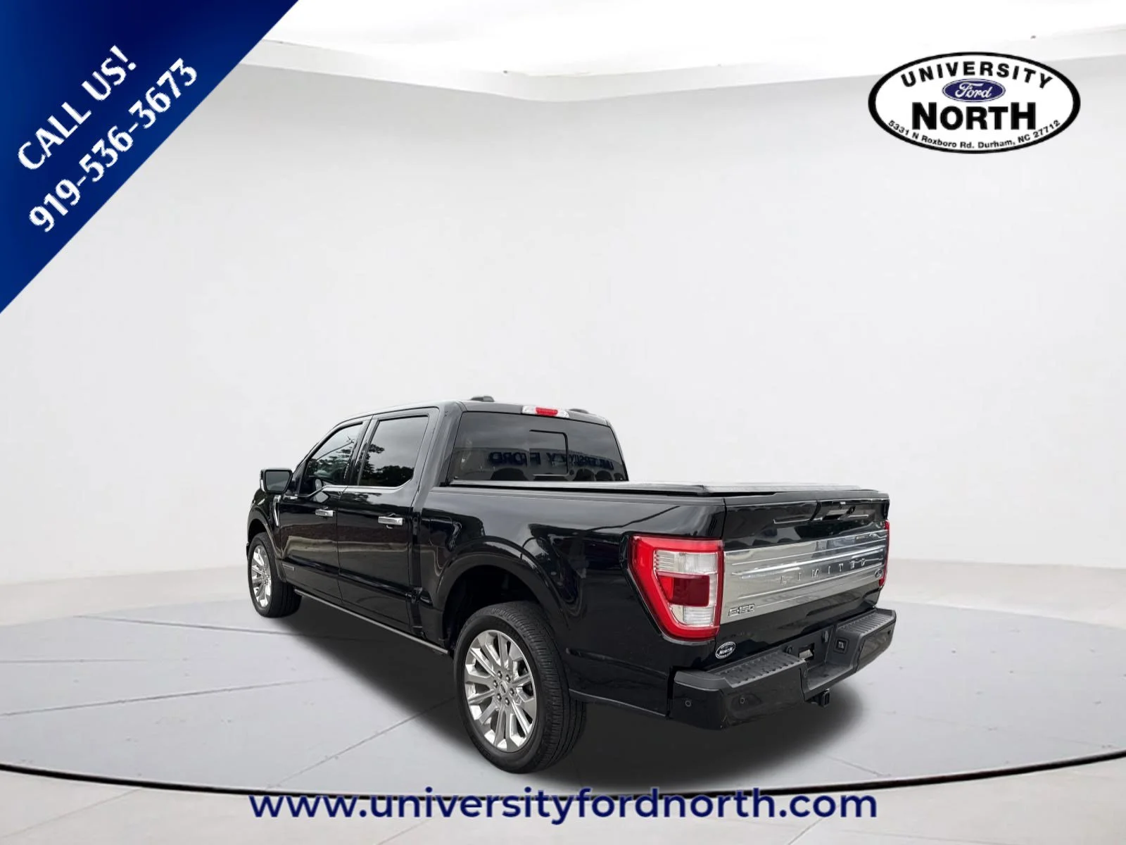Used 2023 Agate Black Metallic Ford Limited image 5