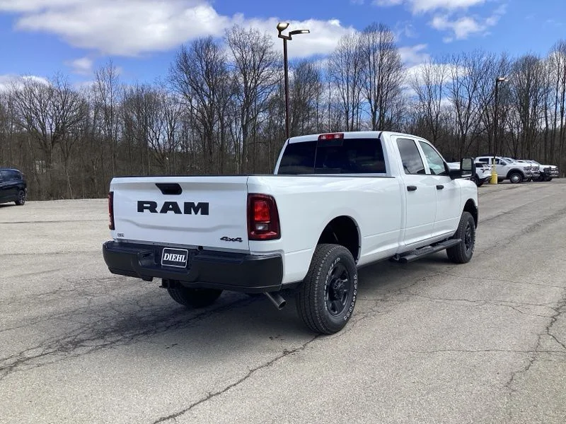 New 2026 Bright White Clear-Coat Exterior Paint RAM Tradesman image 7