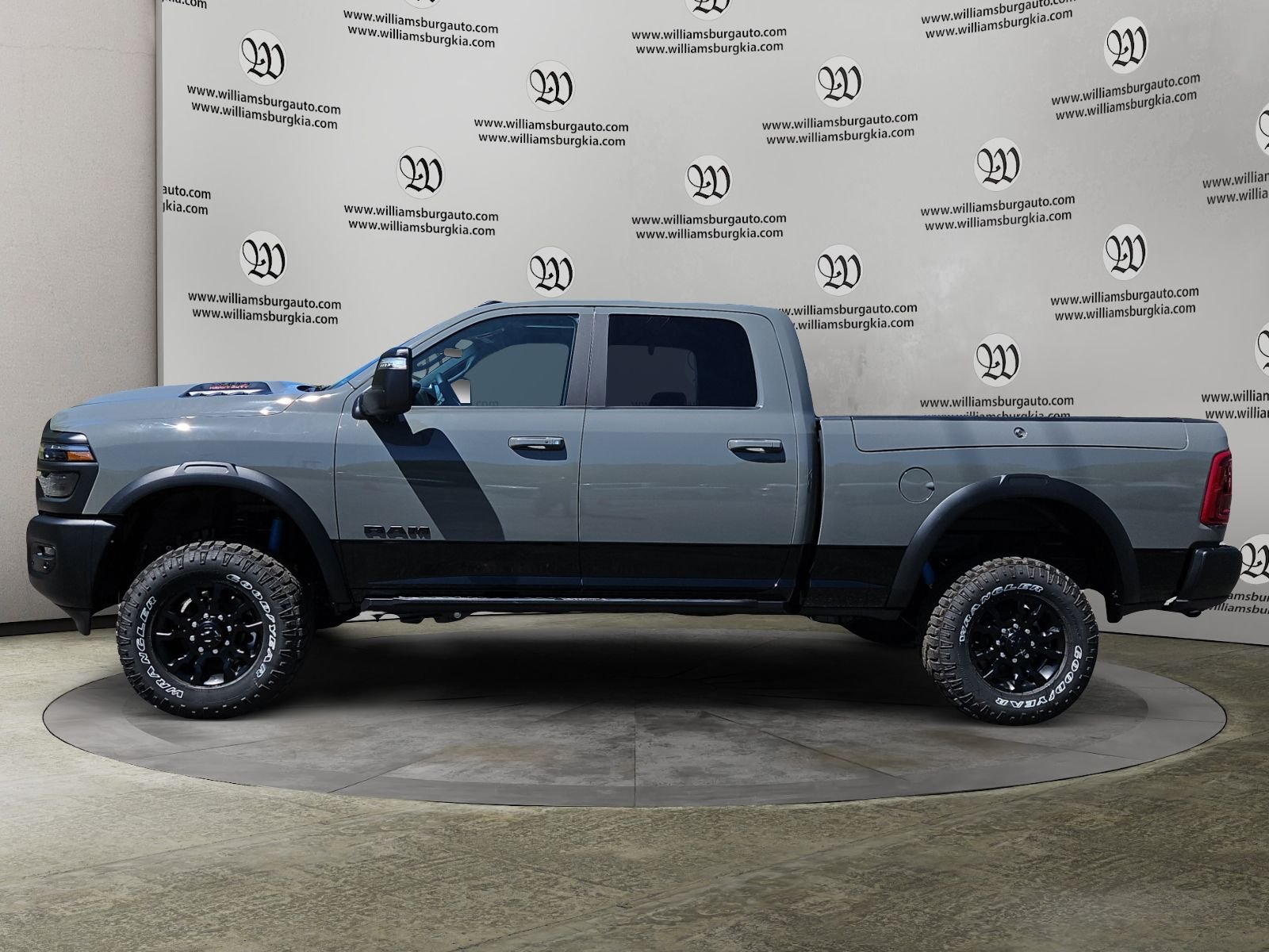 New 2026 Ceramic Gray Clear-Coat Exterior Paint RAM Power Wagon image 2
