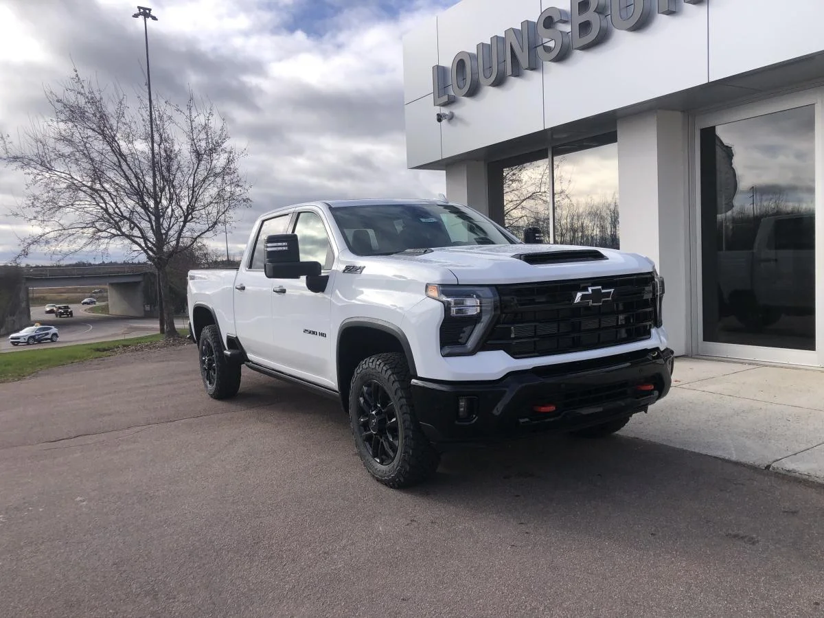 New 2026 White Chevrolet 4WD Crew Cab 159" LTZ image 1