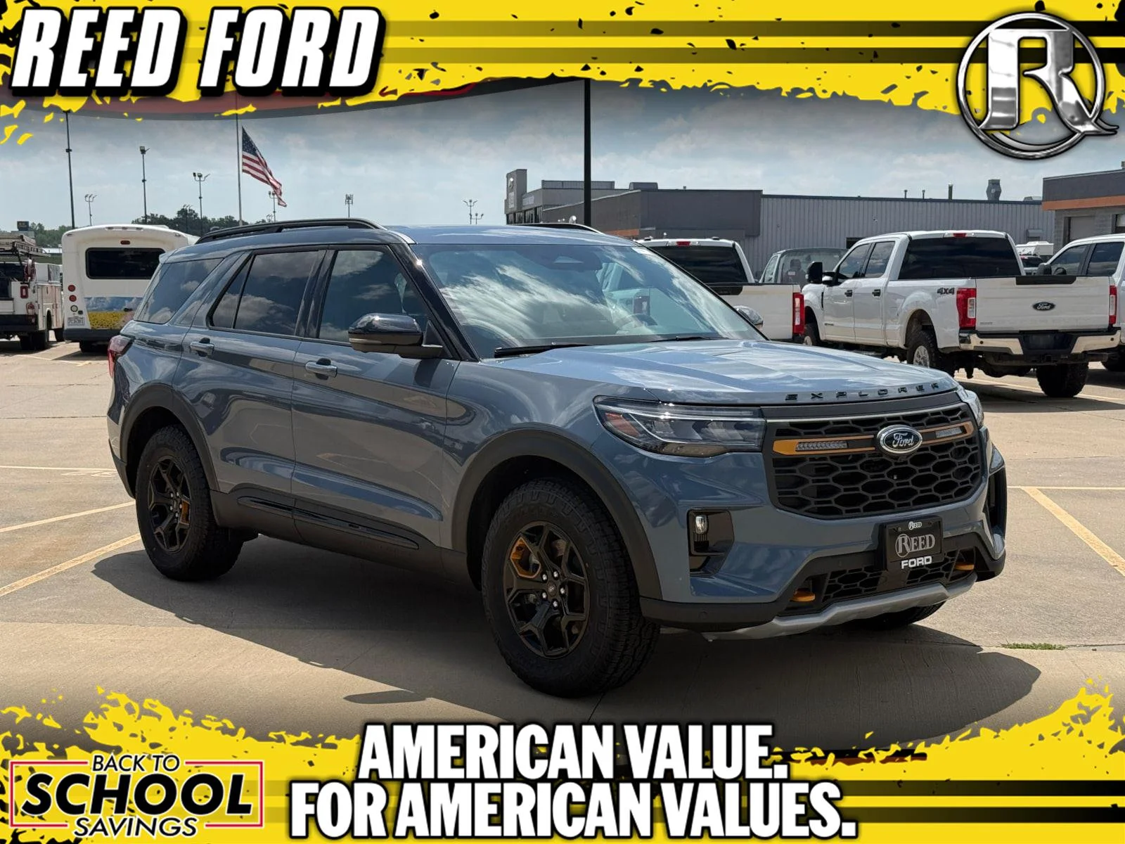 New 2026 Vapor Blue Metallic Ford Tremor image 1