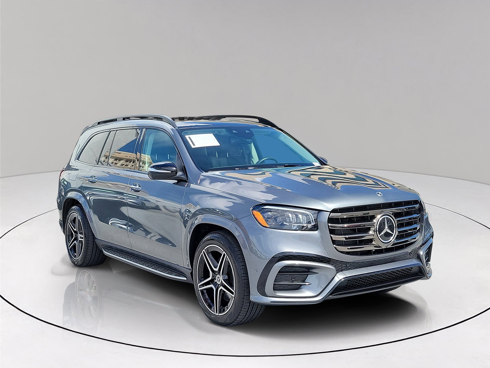 Certified Used 2024 Selenite Grey Metallic Mercedes-Benz GLS 450 image 1