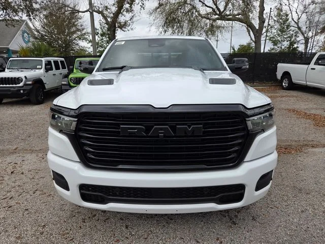 New 2026 Bright White Clear-Coat Exterior Paint RAM Laramie image 21