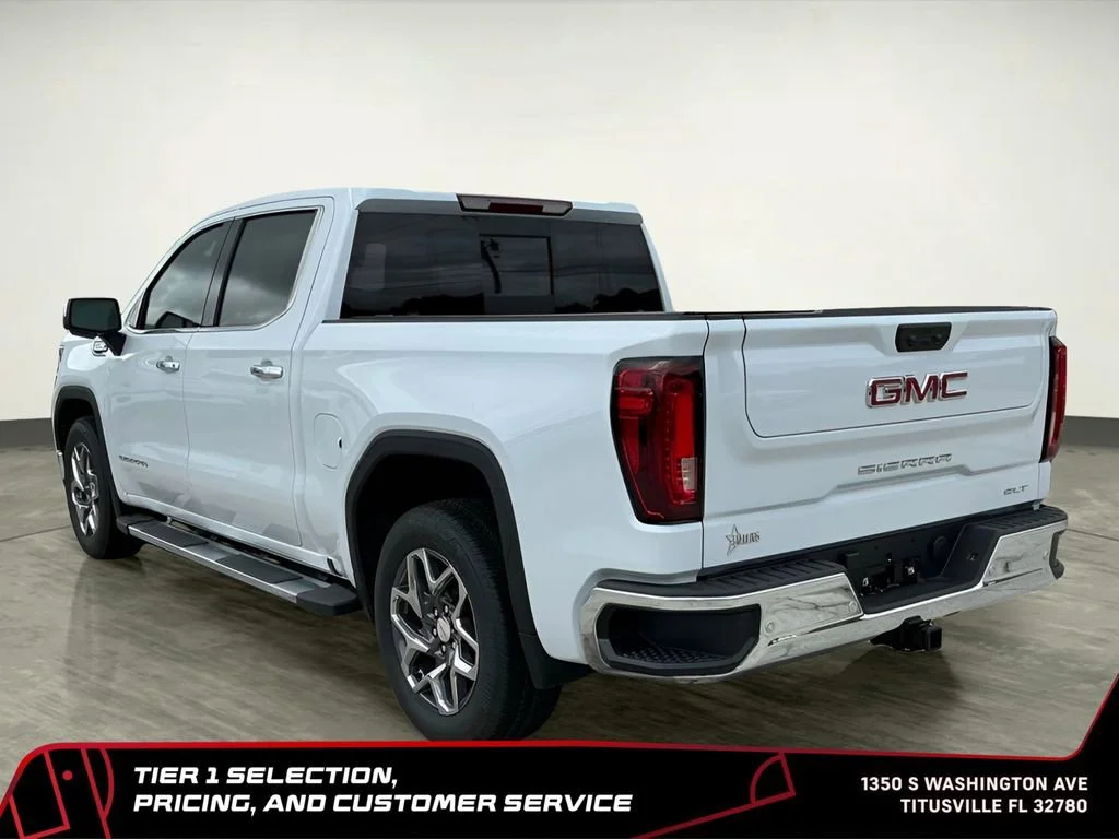 New 2026 Glacier White Tricoat GMC SLT image 5