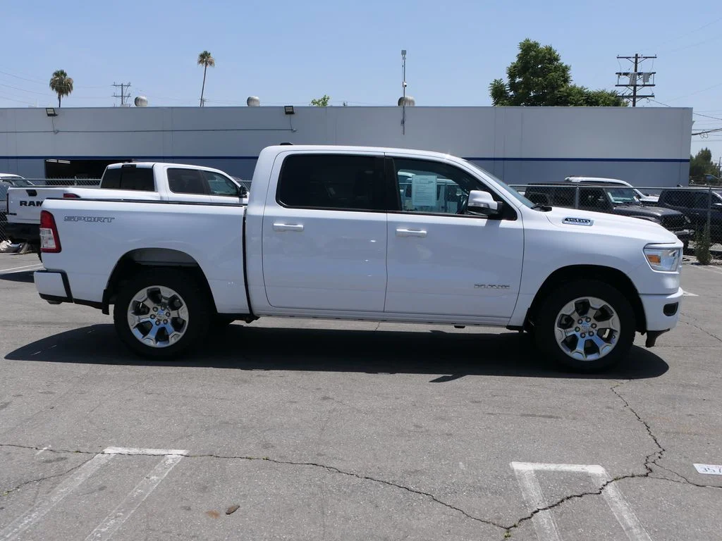 Used 2022 Bright White Clear Coat Ram Big Horn image 2