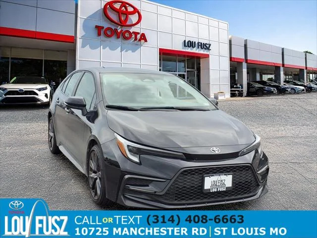 Certified Used 2023 Midnight Black Metallic Toyota SE image 36