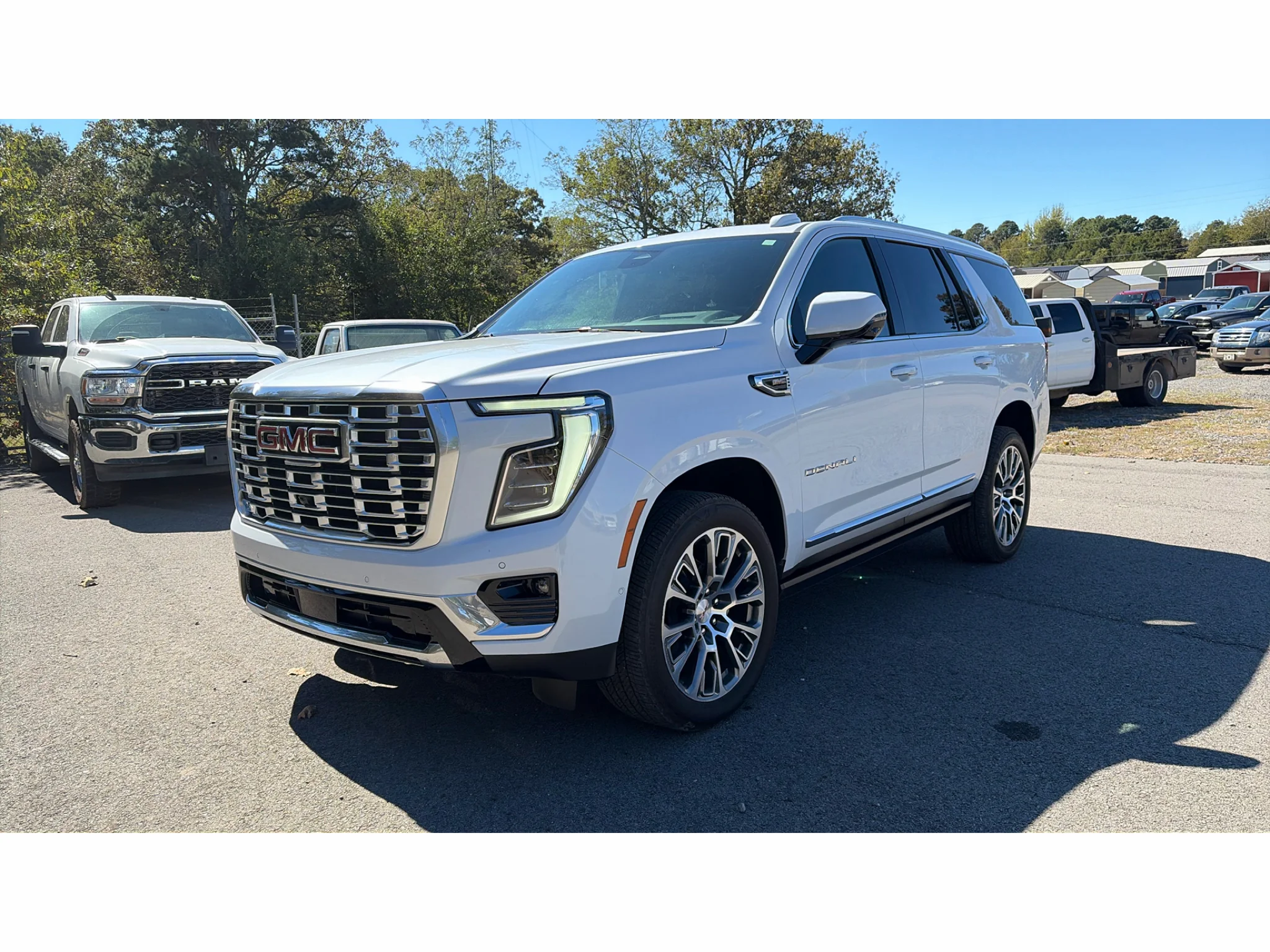Used 2026 Glacier White Tricoat GMC Denali image 1