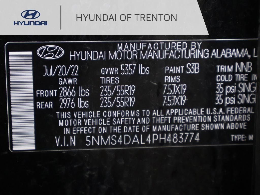 Used 2023 Black Hyundai Limited image 53