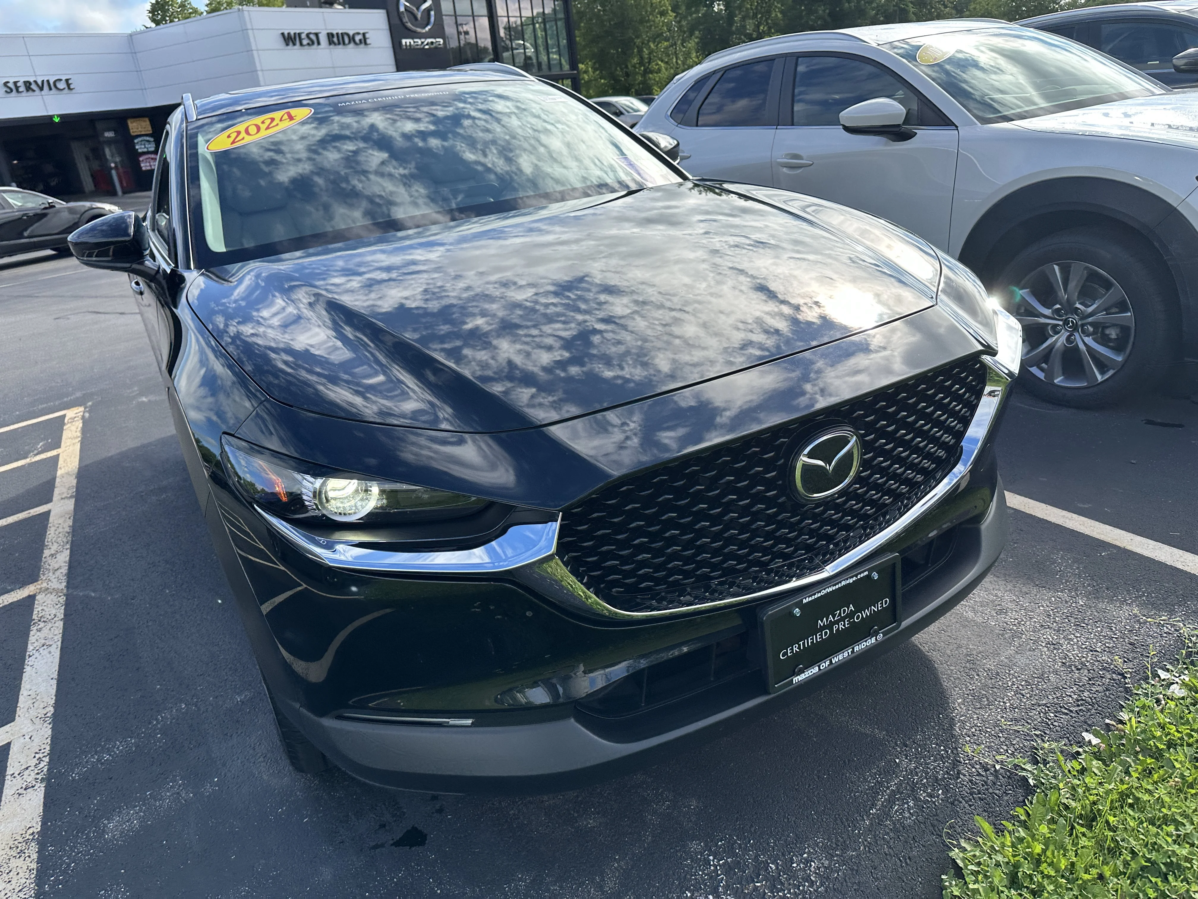 Certified Used 2024 Jet Black Mica Mazda 2.5 S Preferred Package image 4