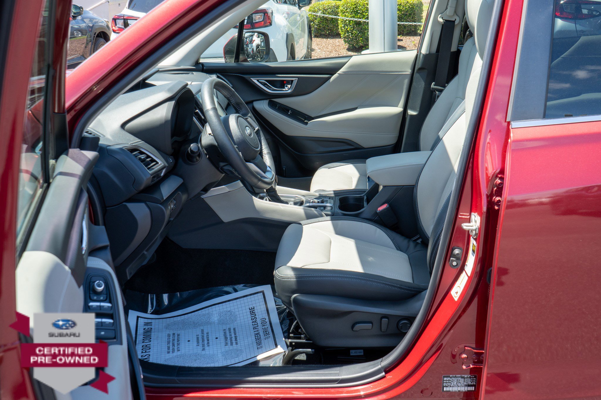 Used 2019 Crimson Red Pearl Subaru Limited image 30