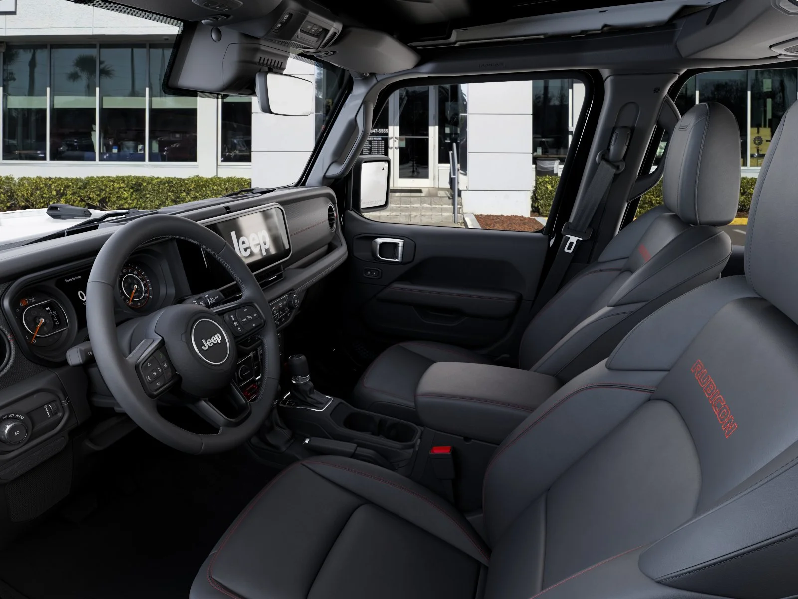 New 2026 Black Clear-Coat Exterior Paint Jeep Rubicon X image 57