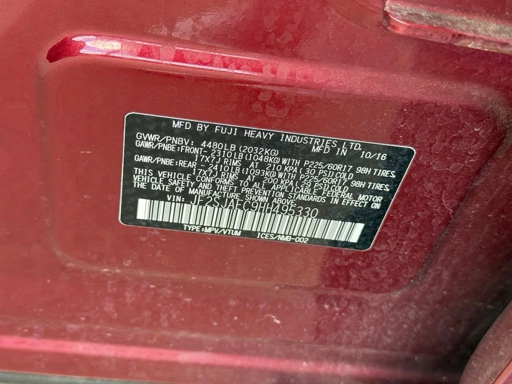 Used 2017 Red Subaru 2.5i Premium image 10