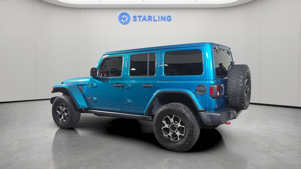 Used 2020 Teal Jeep Rubicon 4x4 image 4
