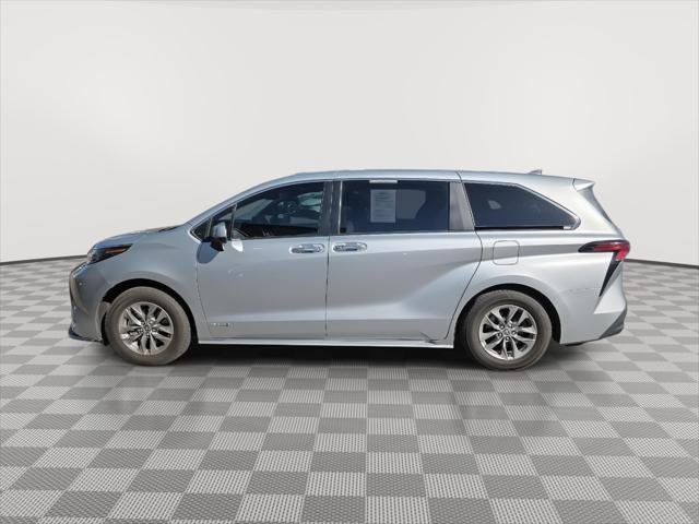 Certified Used 2021 Celestial Silver Metallic Toyota XLE image 51
