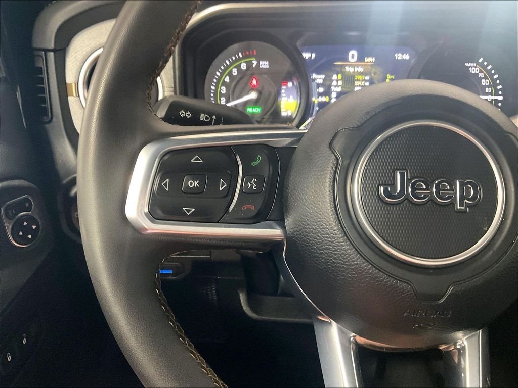 Used 2024 Black Jeep Sahara 4xe image 22
