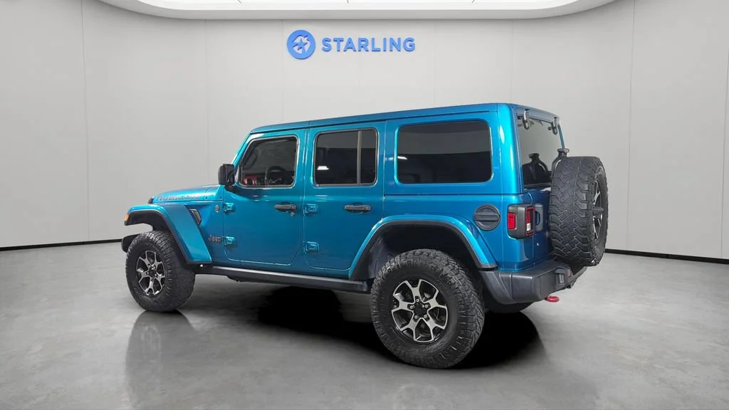 Used 2020 Teal Jeep Rubicon 4x4 image 4