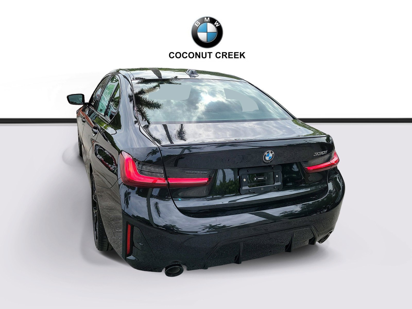 New 2026 Black Sapphire Metallic BMW 330i NA image 3