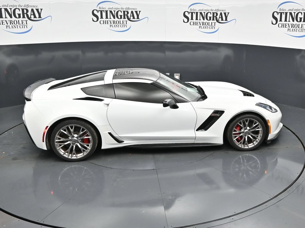 Used 2018 ARCTIC WHITE Chevrolet Z06 2LZ image 25