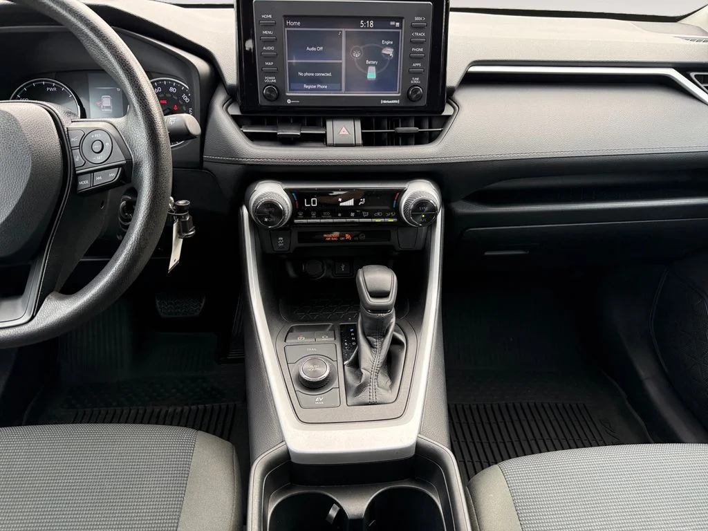 Used 2021 Midnight Black Metallic Toyota LE image 10