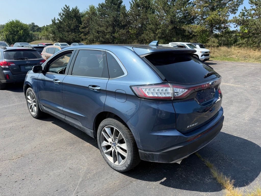 Used 2018 Blue Metallic Ford Titanium image 2