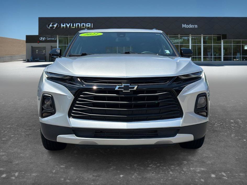 Used 2021 Silver Ice Metallic Chevrolet LT image 2