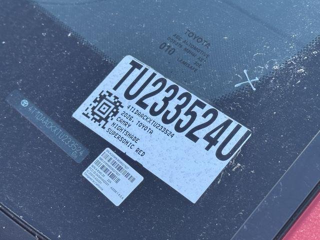 Certified Used 2026 Red Toyota SE Nightshade image 92