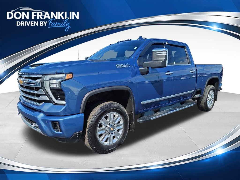 Used 2024 Blue Chevrolet High Country image 1