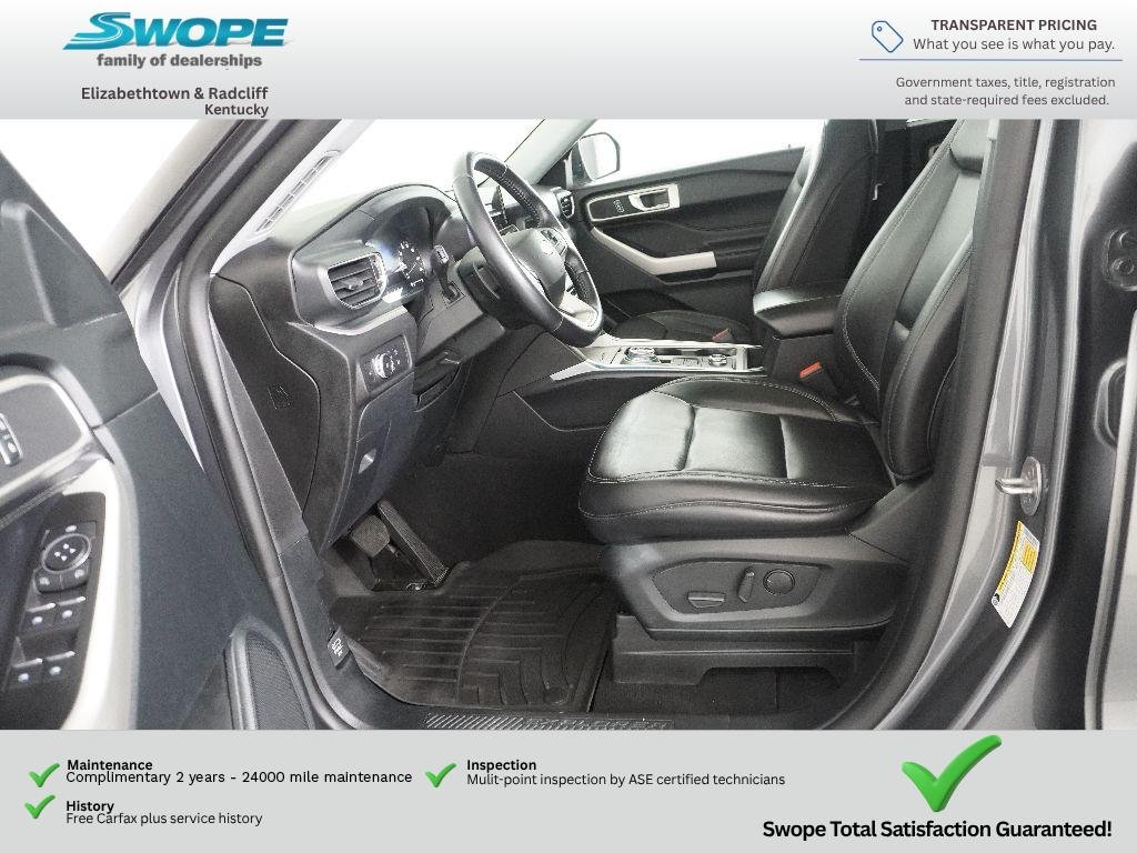Used 2021 Carbonized Gray Metallic Ford XLT image 13