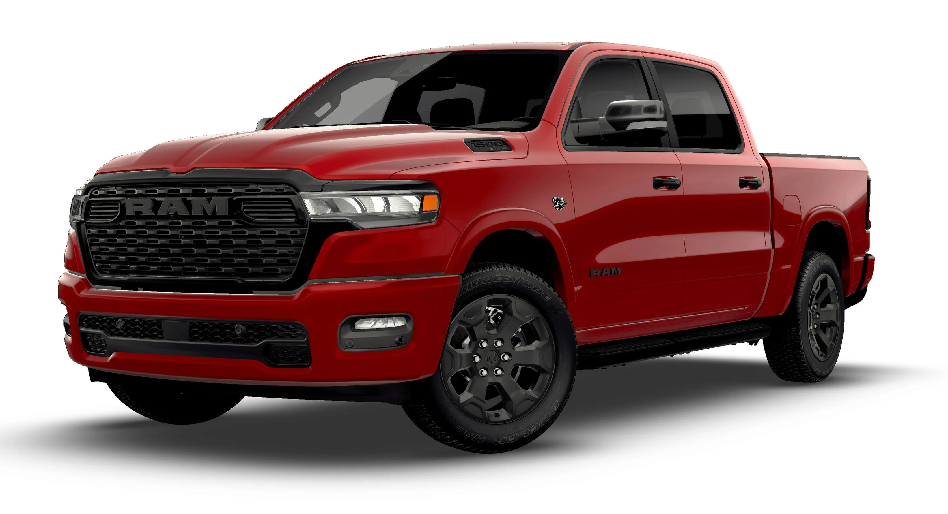 New 2026 Molten Red Pearl-Coat Exterior Paint RAM BIG HORN image 27