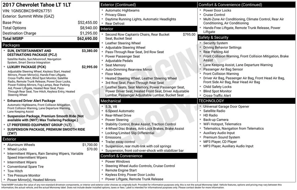 Used 2017 White Chevrolet LT image 5
