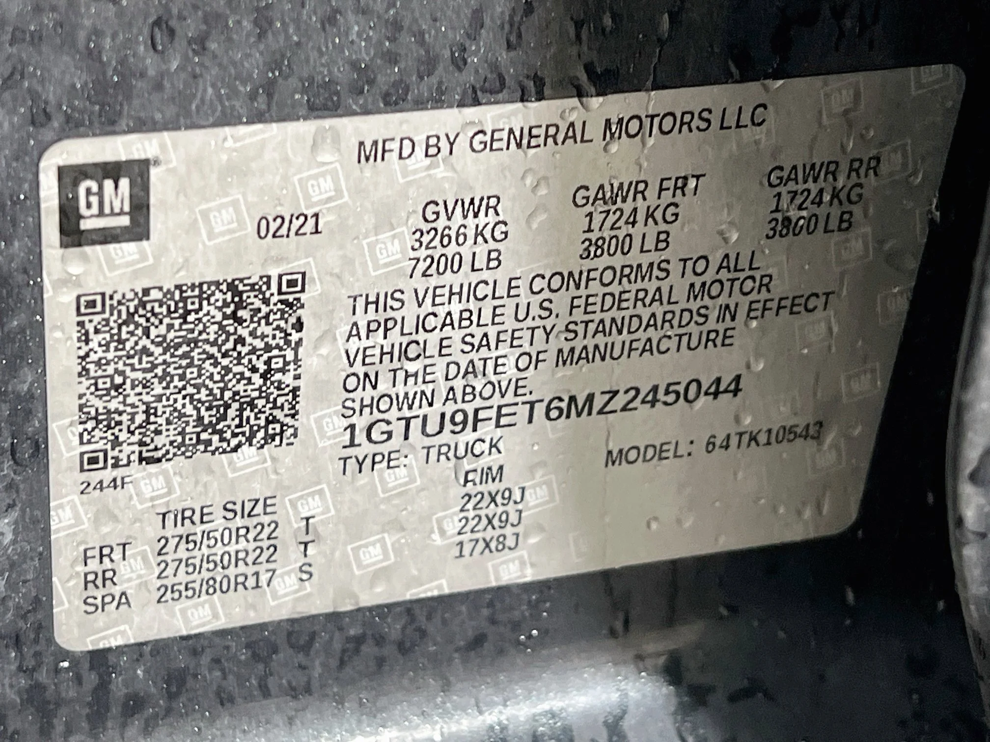 Used 2021 Hunter Metallic GMC DENALI image 13
