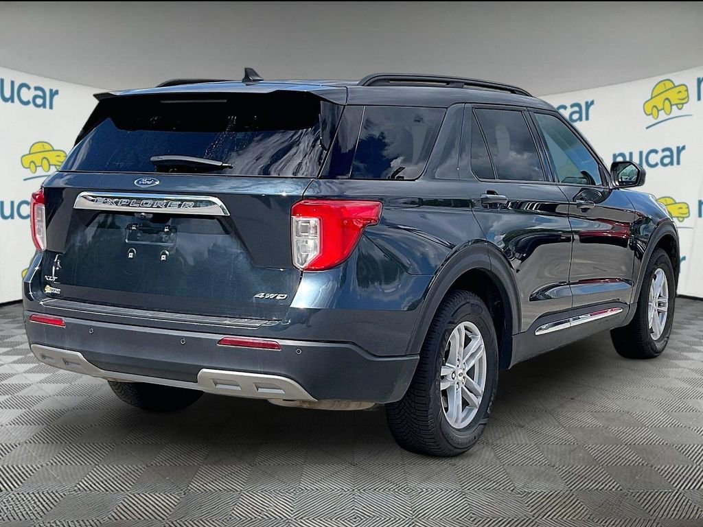 Used 2024 Stone Blue Metallic Ford XLT image 6
