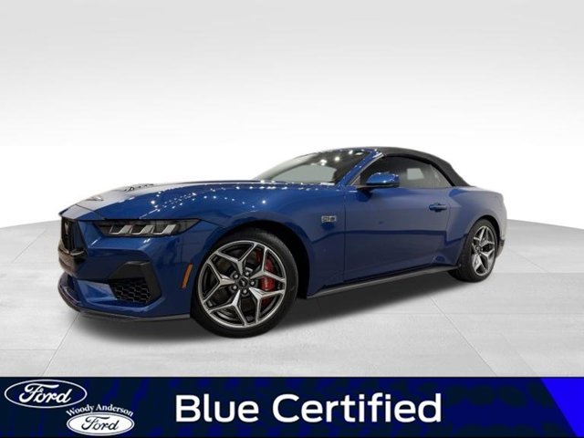 Certified Used 2024 Atlas Blue Metallic Ford GT Premium image 1